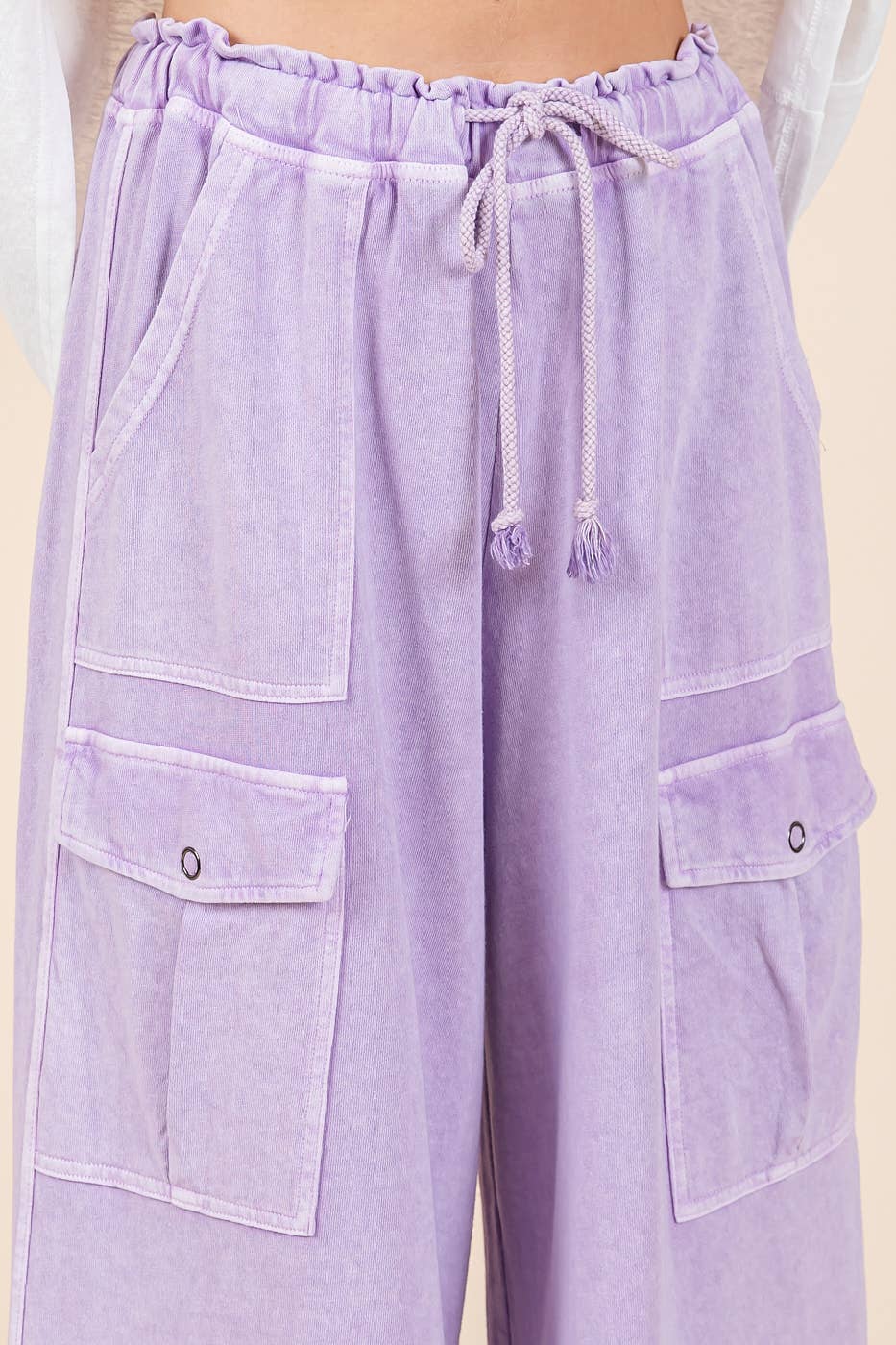 mittoshop – Calças - Mulher por atacado – CALÇAS DE PERNA LARGA DE CINTURA LARGA COM ELÁSTICO FRANCÊS FELPUDO10