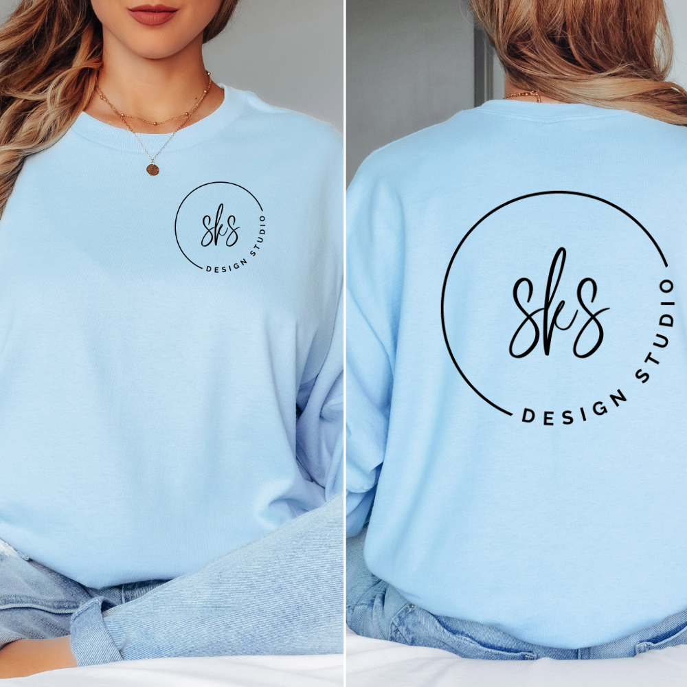 SKS Design Studio - Wholesale Screen Printed T-Shirt - Women's - CUSTOM LOGO | Unisex Long Sleeve Shirt [GILDAN]3