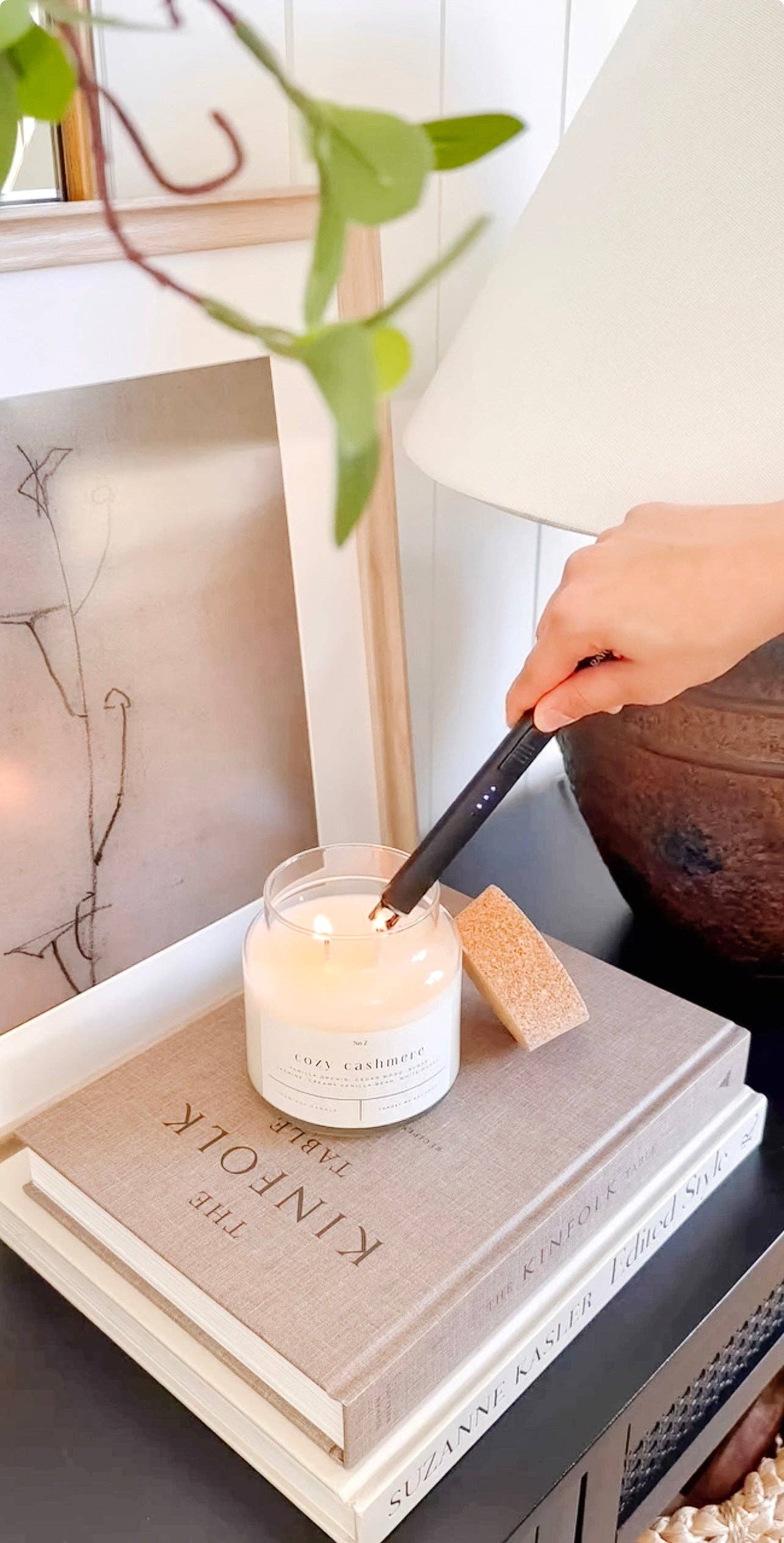 Forget Me Not Candle - Wholesale Jar/Filled Candle - Cozy Cashmere 22 oz Glass Candle – Sold as a Case Of 31