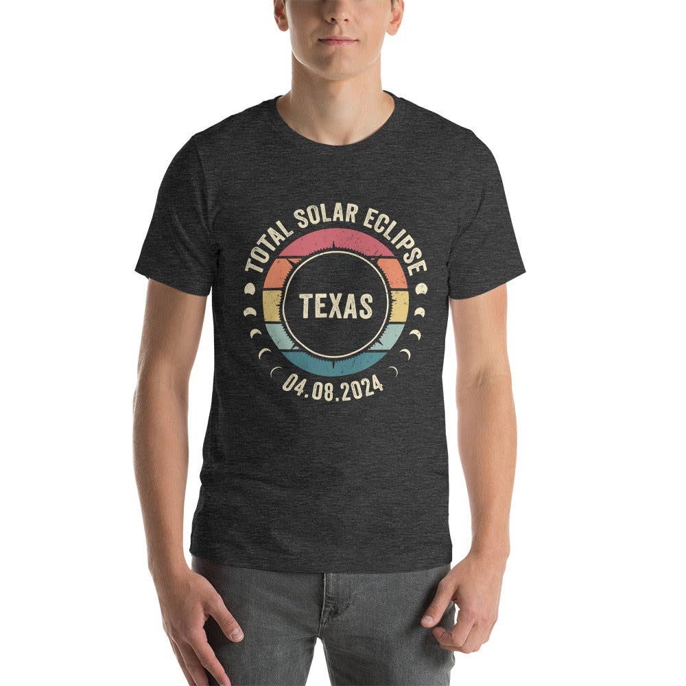 NVC Ecommerce LLC - Wholesale T-Shirt (Graphic) - Unisex - Solar Eclipse 2024 Shirt, Custom State City, Sun Moon Shirt2