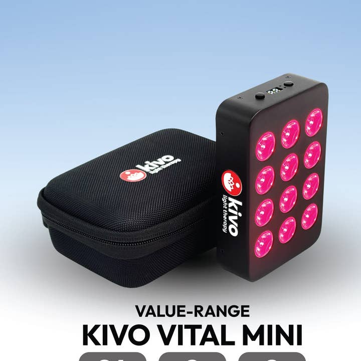 Kivo Mini : Lampe rouge portable pour la vente par Kivo Red Light Therapy