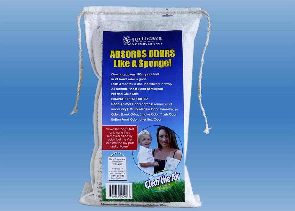 EarthCare Products - Wholesale Air Freshener - Earth Care Odor Remover Bag