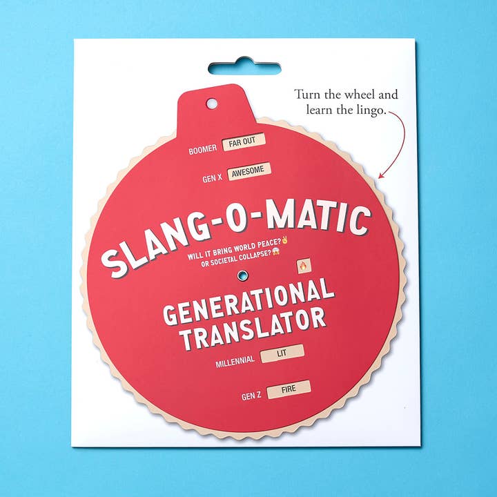 Dissent Pins - Wholesale Gag Gift/Novelty Gift - Slang-o-Matic Generational Translator