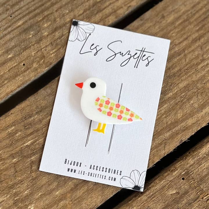 Huguette Paola Brooch for wholesale by Les Suzettes