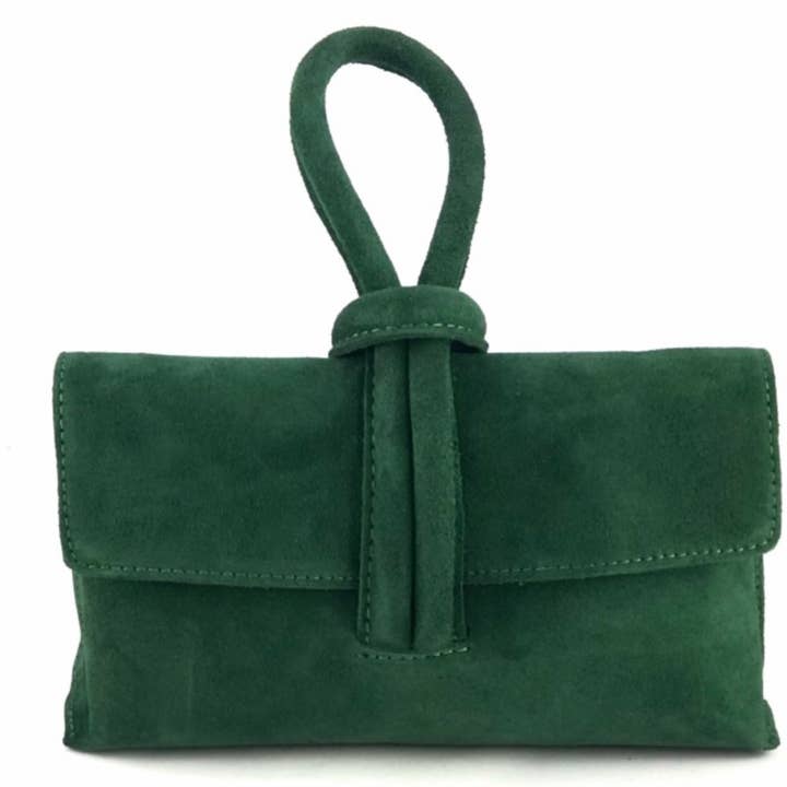 JIJOU CAPRI - Wholesale Crossbody Bag - Women's - BETTY Suede Leather Crossbody Bag JIJOU CAPRI