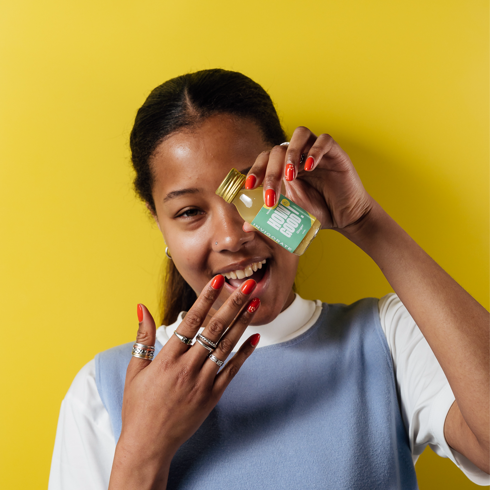 Blendsmiths Drinkmakers – wholesale Wellness juice/tonic – How Good! Ginger 60ml Shots1