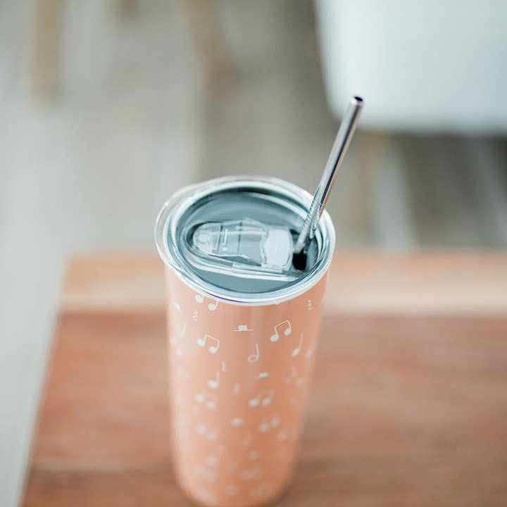 Musically Minted - Wholesale Insulated Mug/Tumbler - Music Note Skinny Tumbler4
