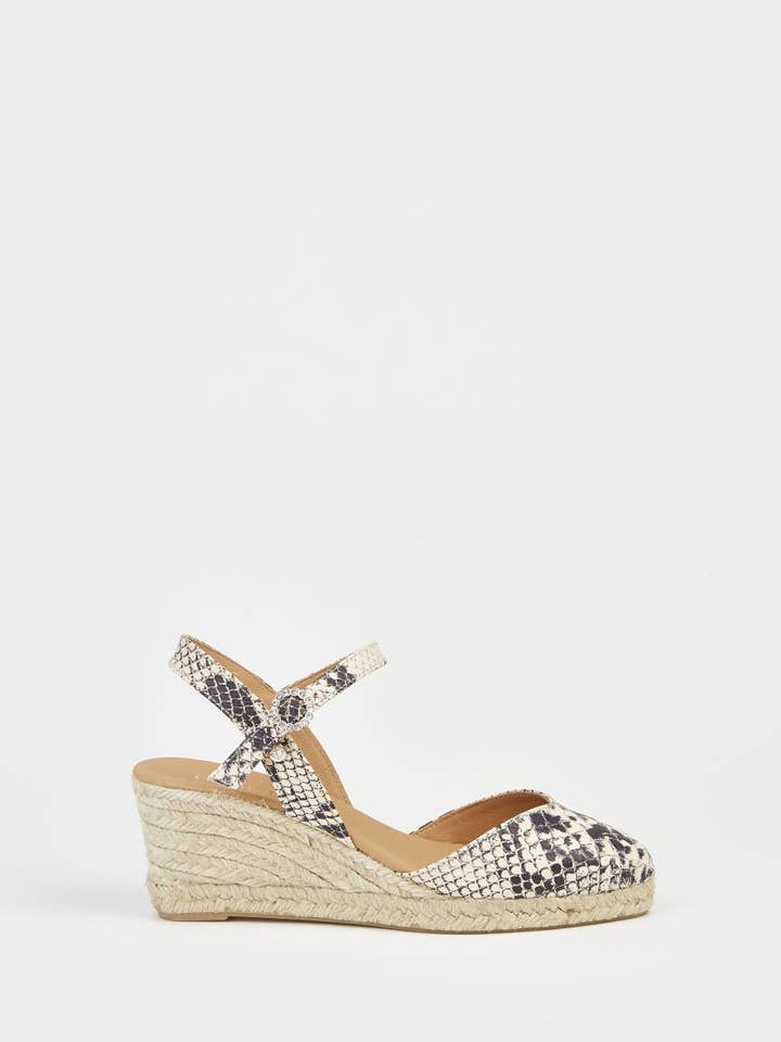 Diana Snake | Snake Espadrilles for wholesale by La Valeta Espadrilles-Ibera Factory Shoes slu