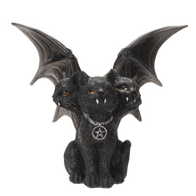 Triple Headed Winged Cat for wholesale by Pacific Trading