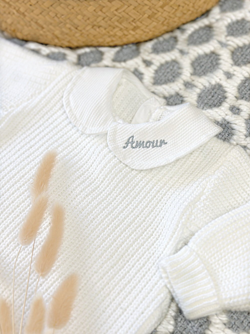 Maison Pioline - Vendita all'ingrosso Completino - Neonati - Set Layette neonato bianco 3 pezzi2