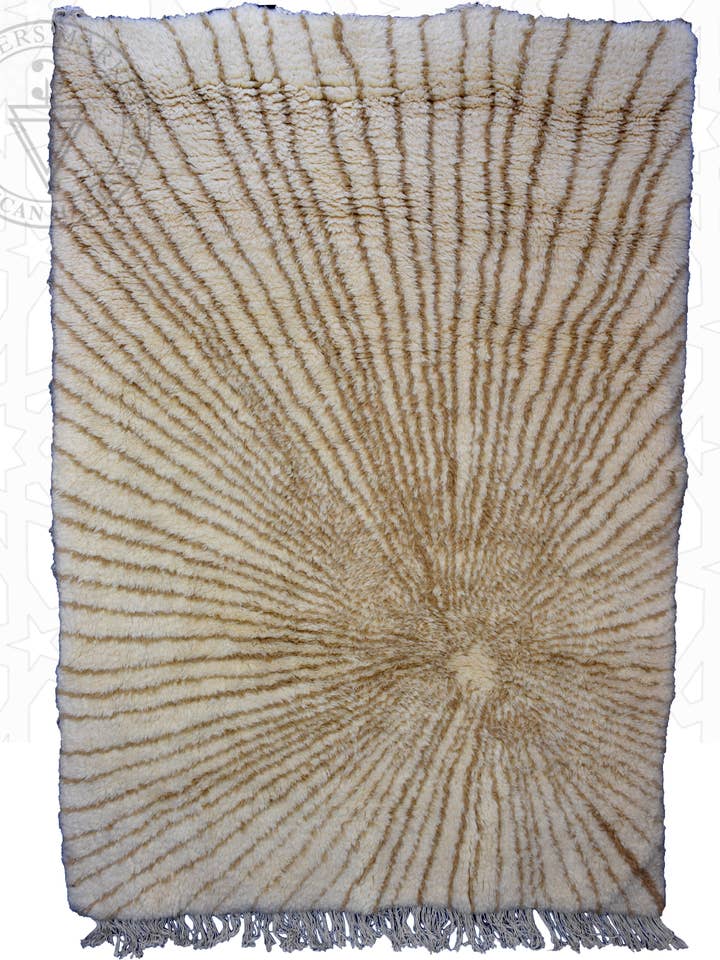 Beni ourain marokkansk tæppe for engroshandel hos Berbers Market