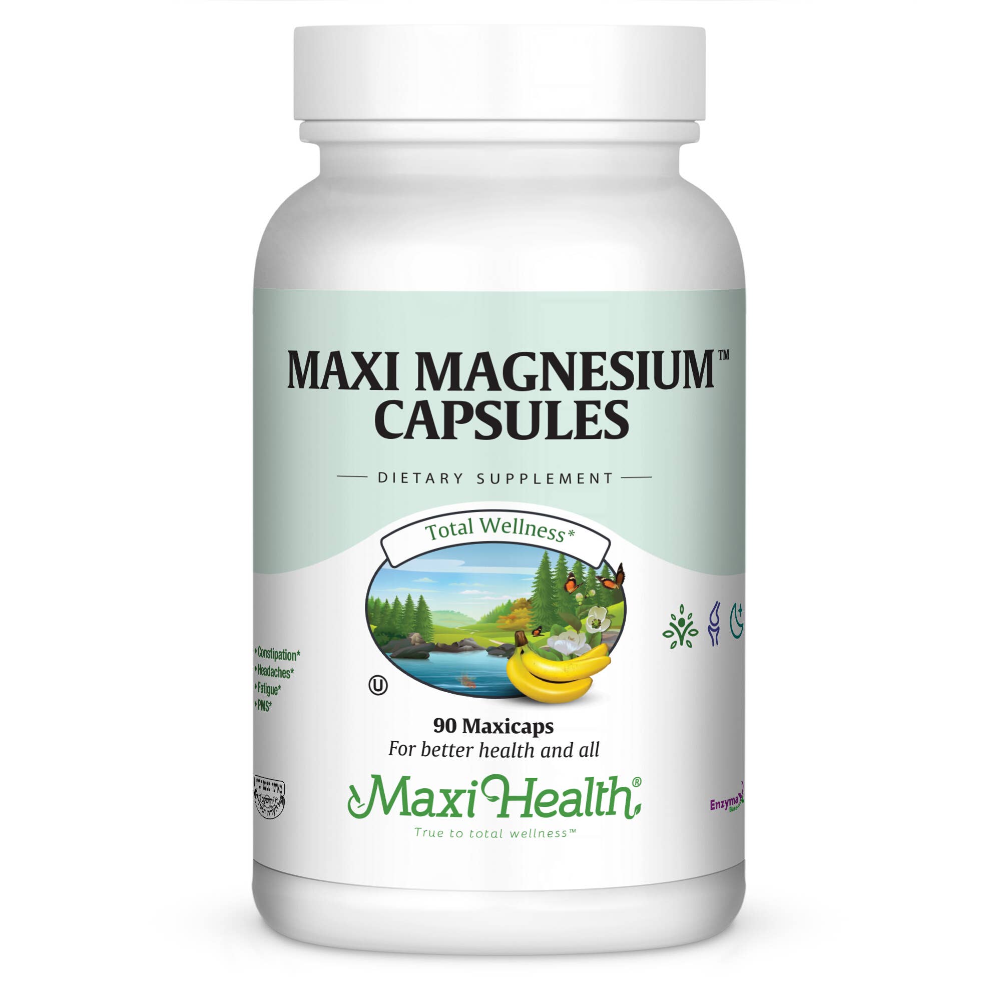 Maxi Health - Vente Supplément oral/vitamine - Capsules de magnésium0