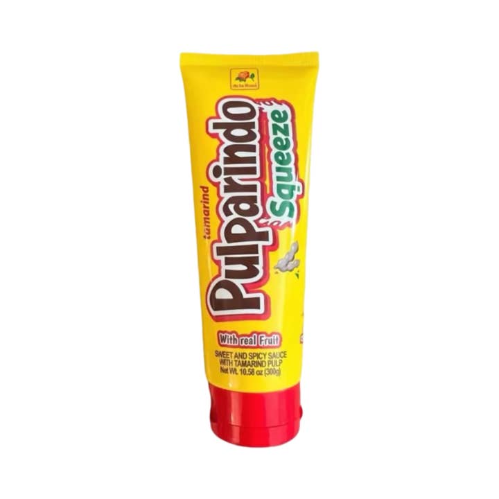 De La Rosa Pulparindo Squeeze Paste (10.58 Oz) for wholesale by Carnival Candies & Ice Cream Inc.