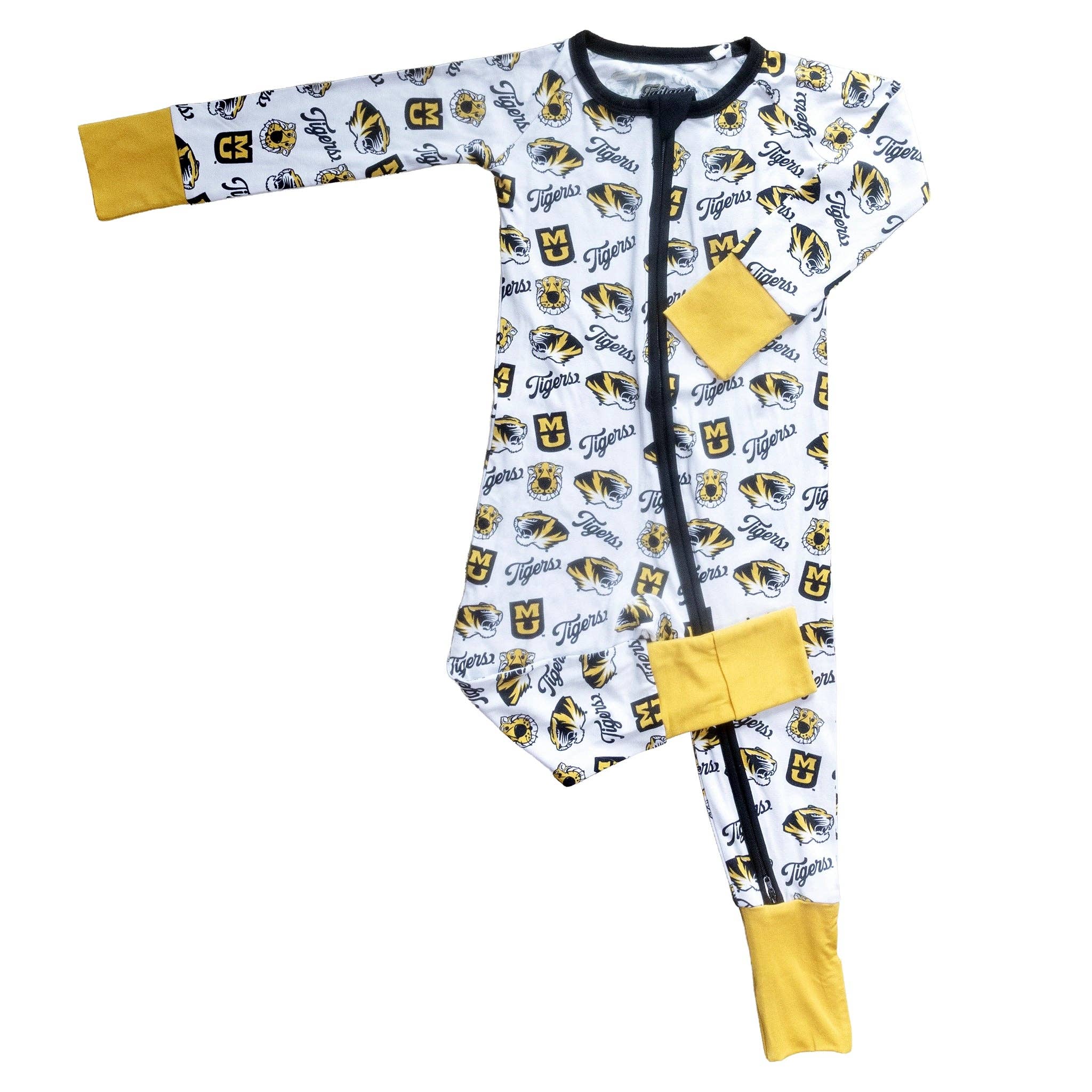 Tailgate Tikes - Wholesale Jumpsuit - Baby - Missouri Tigers Zippy One-Piece4