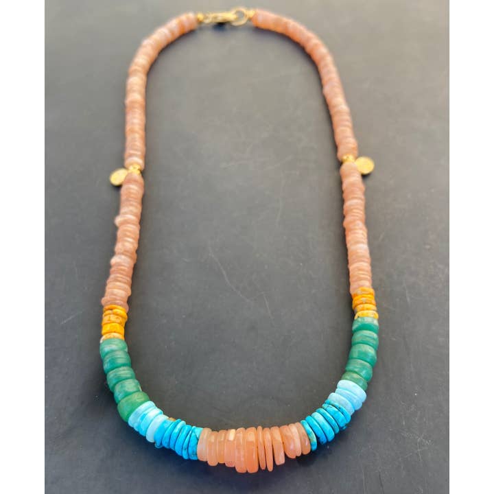 Heather Kahn - Wholesale Beaded/Pearl Necklace - California Summers Necklace