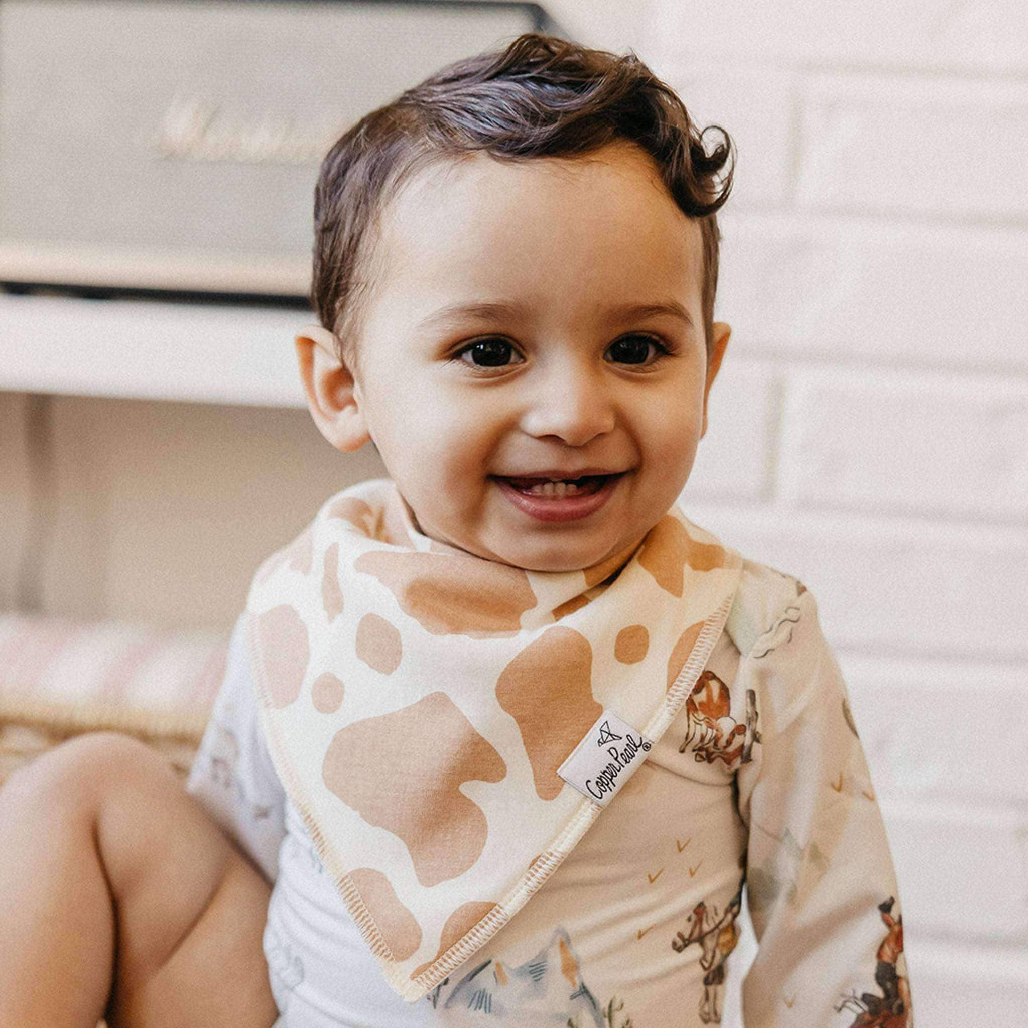 Copper Pearl - Wholesale Bandana Bib - Baby Bandana Bibs - Boone2