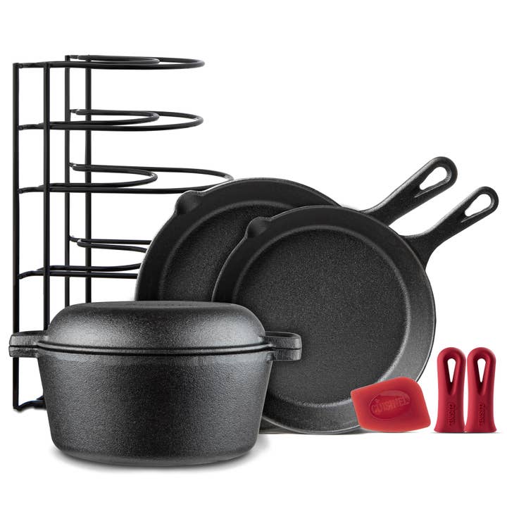 Cuisinel 5 Piece Cast Iron Cookware Set for wholesale by cuisinel