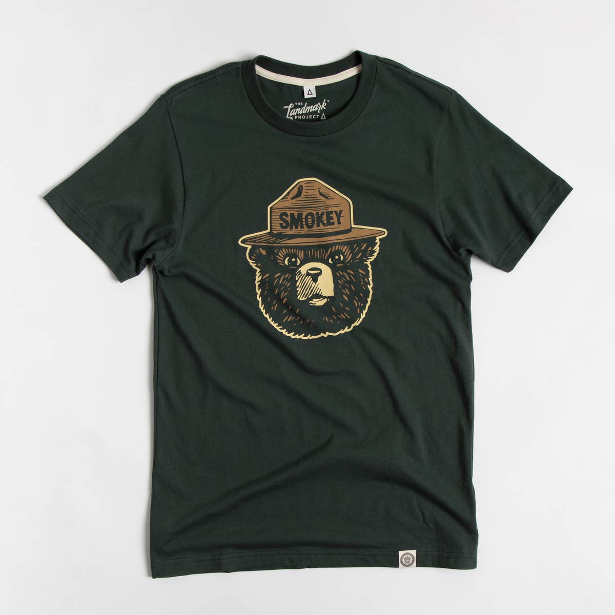 The Landmark Project - Wholesale Screen Printed T-Shirt - Unisex - Smokey Logo Tee2