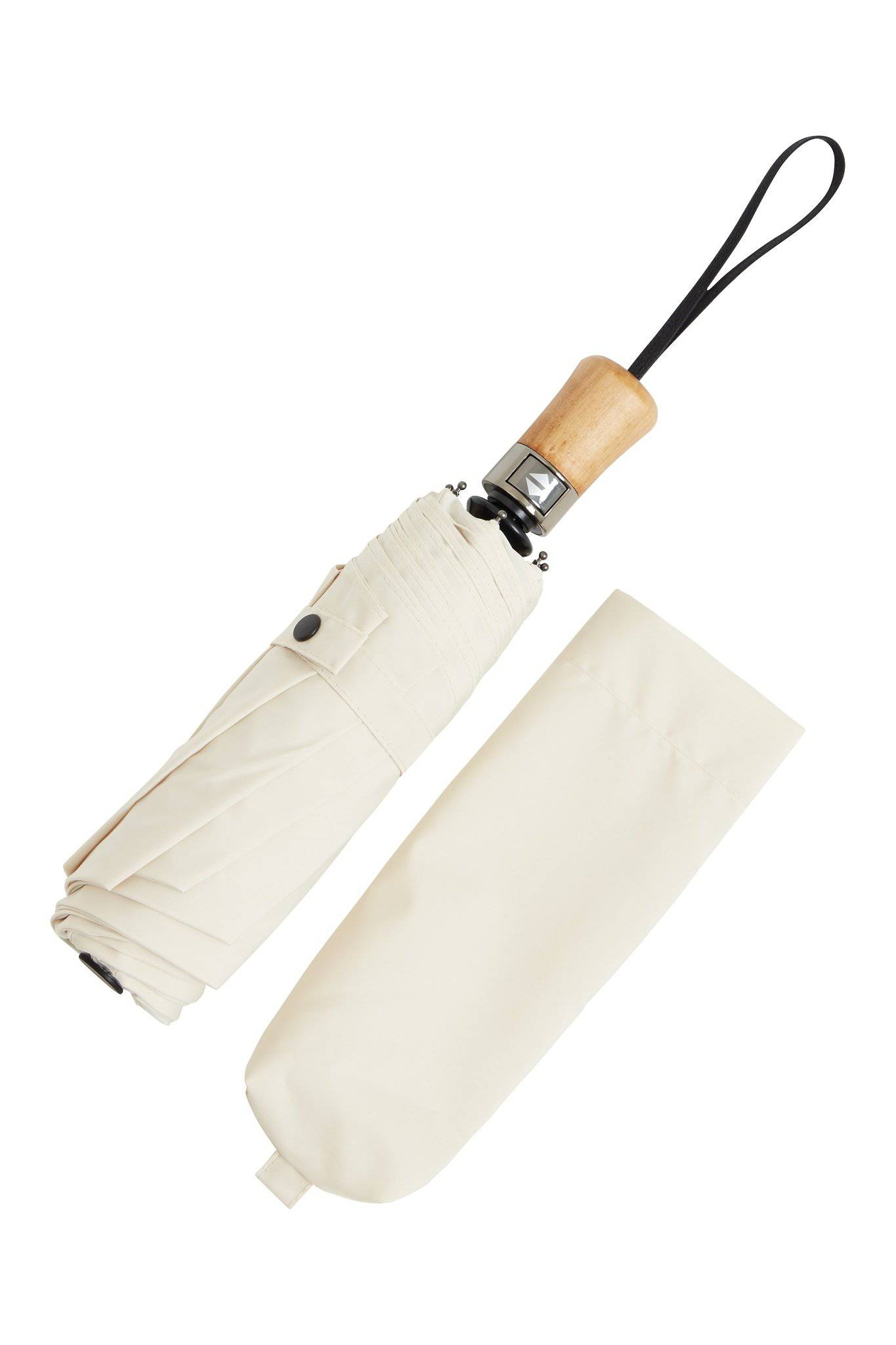 McInce Collections - Wholesale Umbrella - Unisex - Auto Open/Close Ince Folding Umbrella - Beechwood Handle7