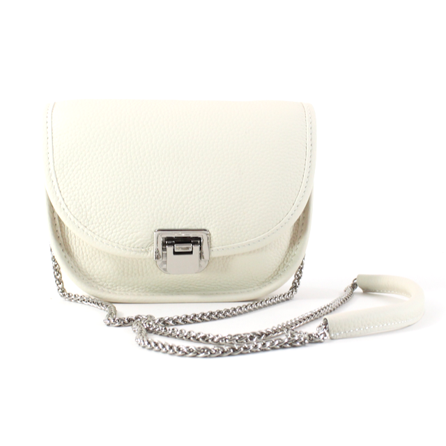 Pretty Persuasions - Vente Sac à bandoulière – femme - Sac à bandoulière en cuir PL22032 avec chaîne décorative8