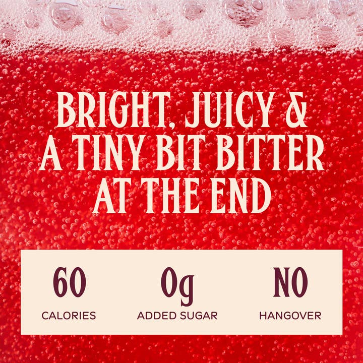 Ghia - Wholesale Non-Alcoholic Aperitif/Mocktail - Le Spritz - Blood Orange - Case of 24 (4-pks)3