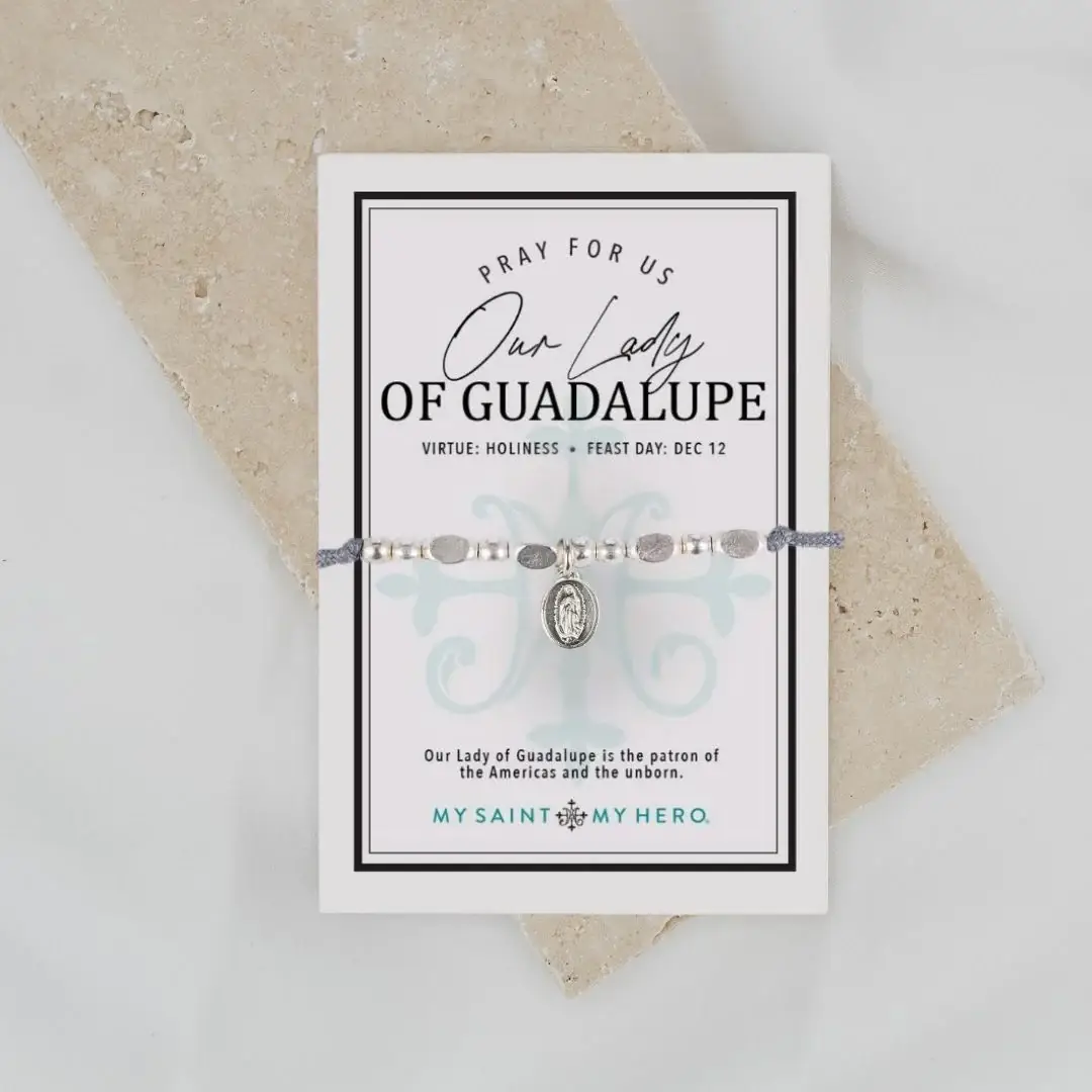 My Saint My Hero - Wholesale Beaded Bracelet - The Little Saints - Our Lady of Guadalupe0