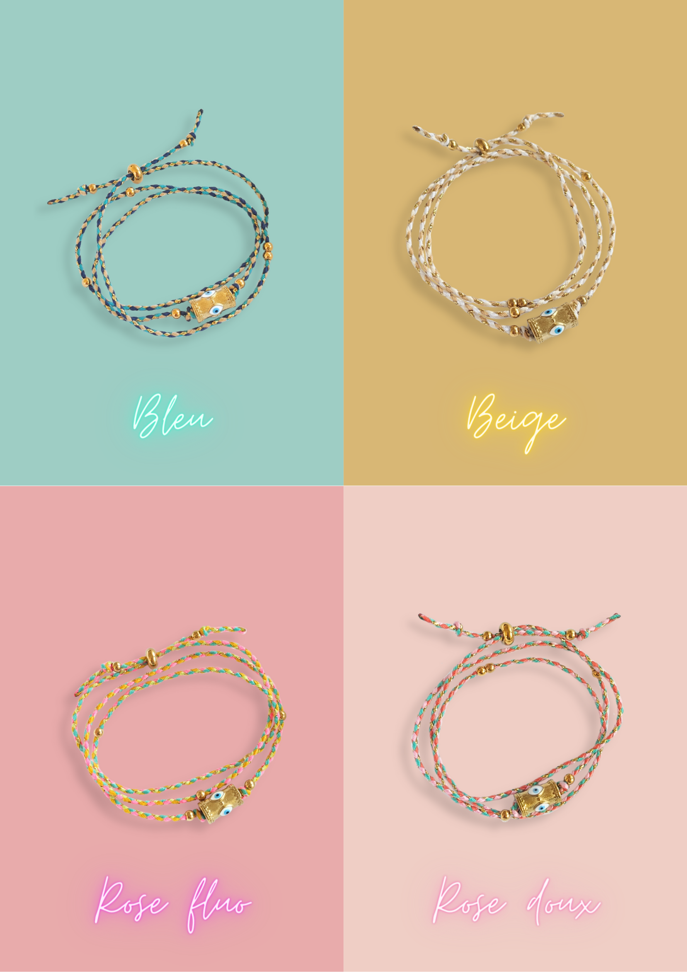 L'Atelier d'Artémis - Wholesale Halskettinghanger - INDI twee-in-één sieraad – omvormbare ketting & armband8