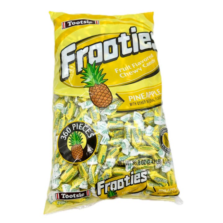 Tootsie Frooties Pineapple 360ct for wholesale by Royal Wholesale