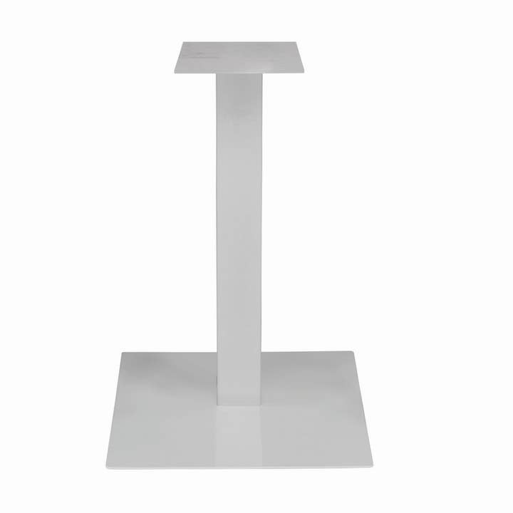 KONTE.DESIGN SPARGI table base square white 72 cm for wholesale by Konte.Design