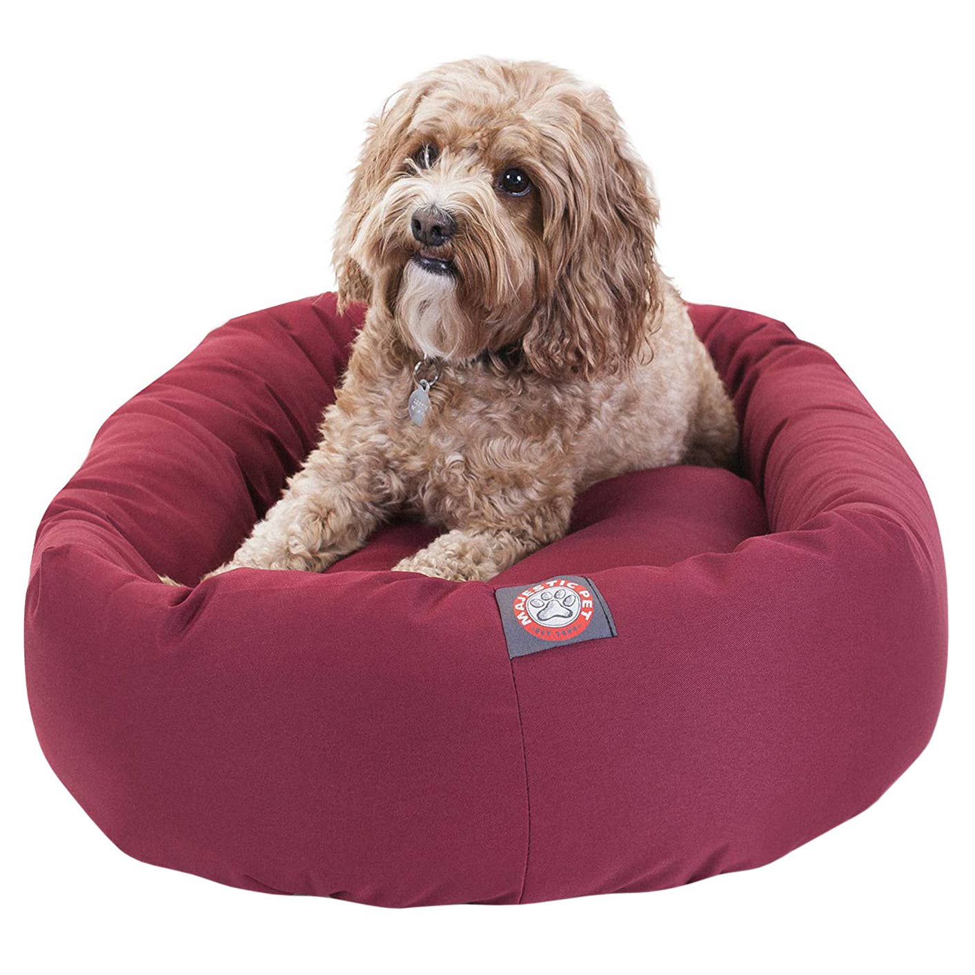 Majestic Pet Products - Vente Panier – chien - Lit pour chien Bagel en poly/coton25