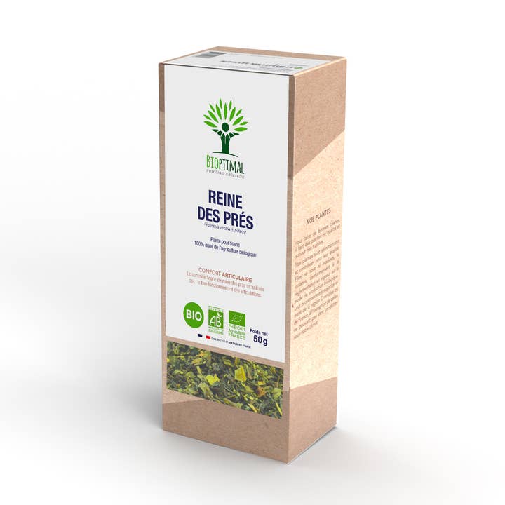 Meadowsweet Plant for Organic Herbal Tea 50g for wholesale by Bioptimal