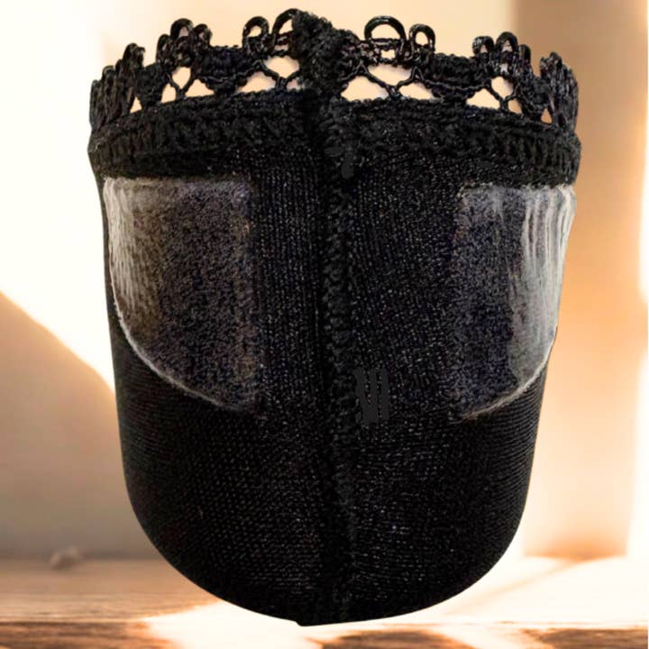 Arnacci - Wholesale Socks - Women's - No-Show Socks for Heels & Flats | Arnacci Topline Protection Shimmer-Stretch Footies3