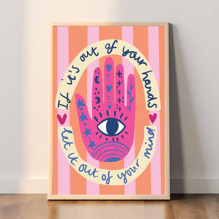 Om det är utom din kontroll, släpp det ur ditt sinne A4 utskrift för wholesale av Memelou