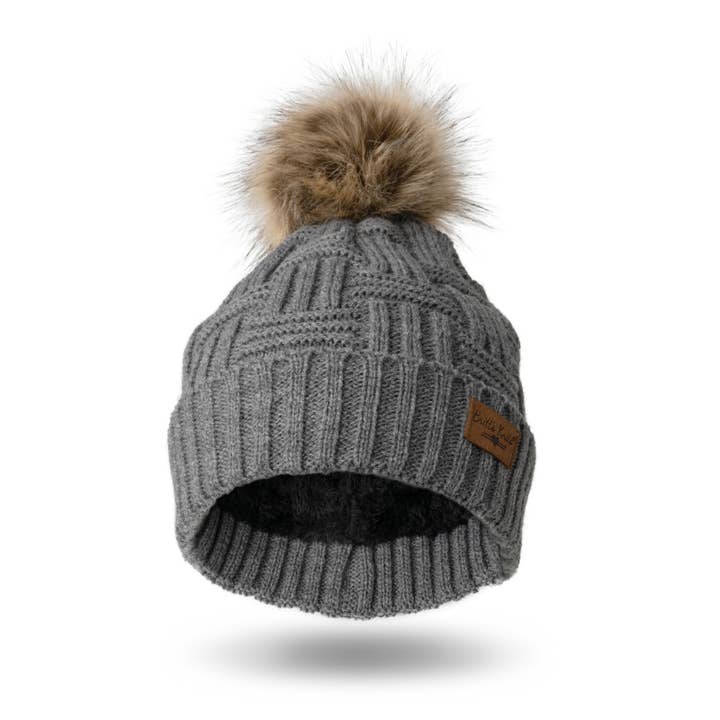 DM Merchandising – Engroshandel Beanie - Dame – Britt"s Strik Originals Pom Hat Åben Stock6