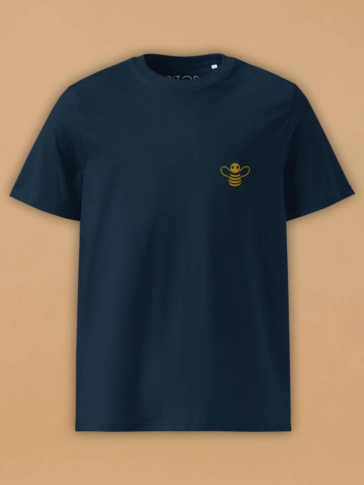 T-shirt brodé avec abeille pour la vente par Pitod
