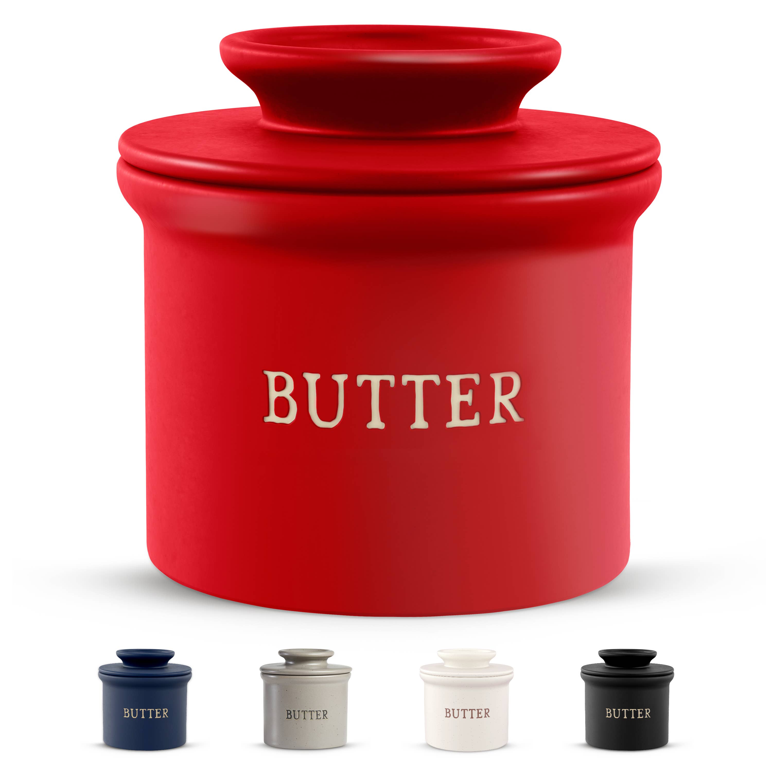 Kook - Wholesale Butter Dish - Kook French Butter Keeper Dish, Ceramic8