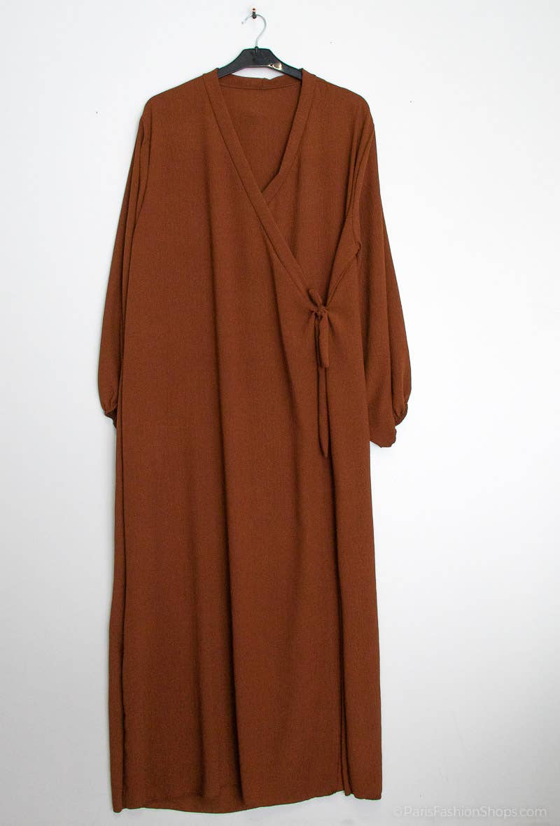IDEAL OUTFIT - Vente Robe – femme - Robe abaya porte feuille ref:2372jazz22