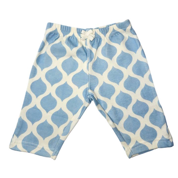 Blauwe retro loungebroek voor wholesale door Bubele