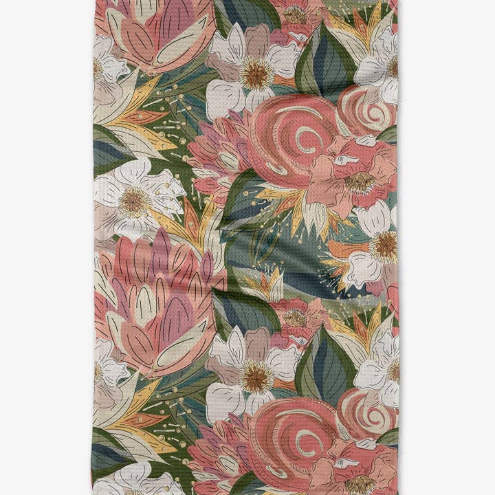Geometry - Wholesale Tea Towel - Flower Explosion Tea Towel