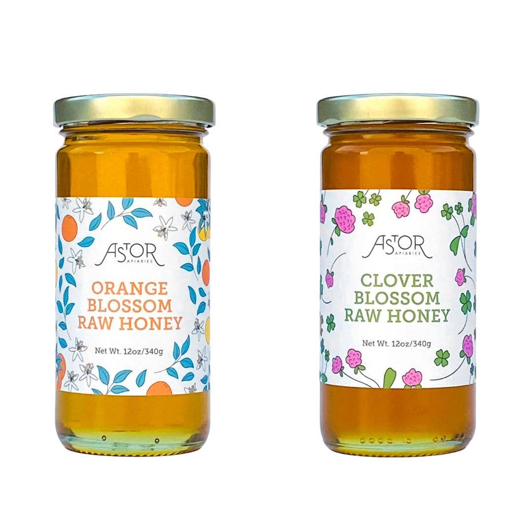Astor Apiaries - Wholesale Honey - 2-Varietal Raw Honey Case7