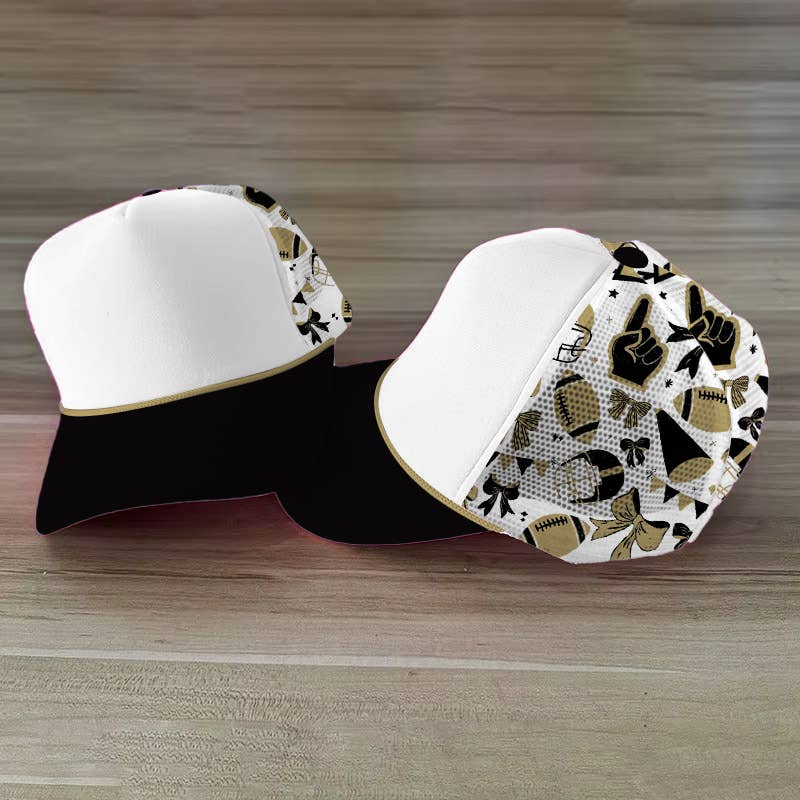 Trendy Transfers - Vente Casquette de camionneur – unisexe - Casquette Trucker en Mousse aux Couleurs de l'Équipe de Football Medley9