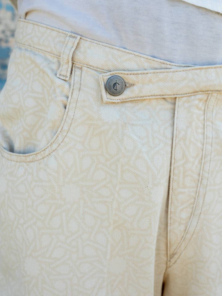 ZLIZ PANTS - NATURAL for wholesale by CHEZ NOUS.