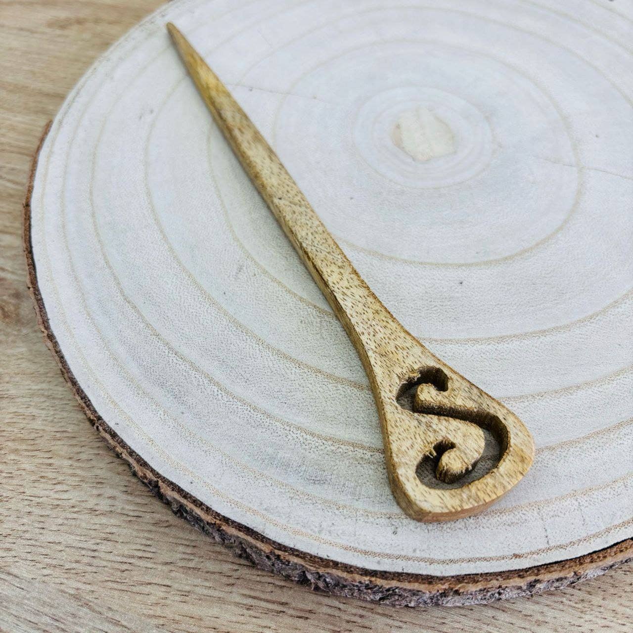 Hecho a mano - Wholesale Hair Pin - Wooden hair sticks6