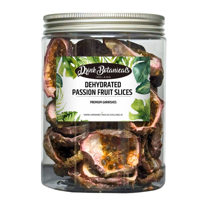 Drink Botanicals Ireland - Wholesale Dried/Dehydrated Fruit - Dehydrated Dried Passion Fruit Slices2