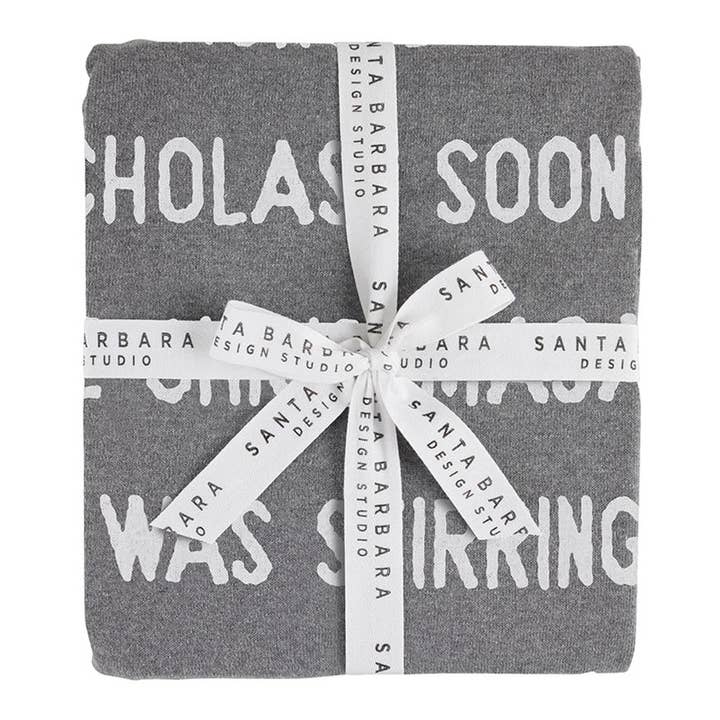 Face to Face Luxe Cozy Throw - 'Twas the Night for wholesale by Santa Barbara Design Studio by Creative Brands