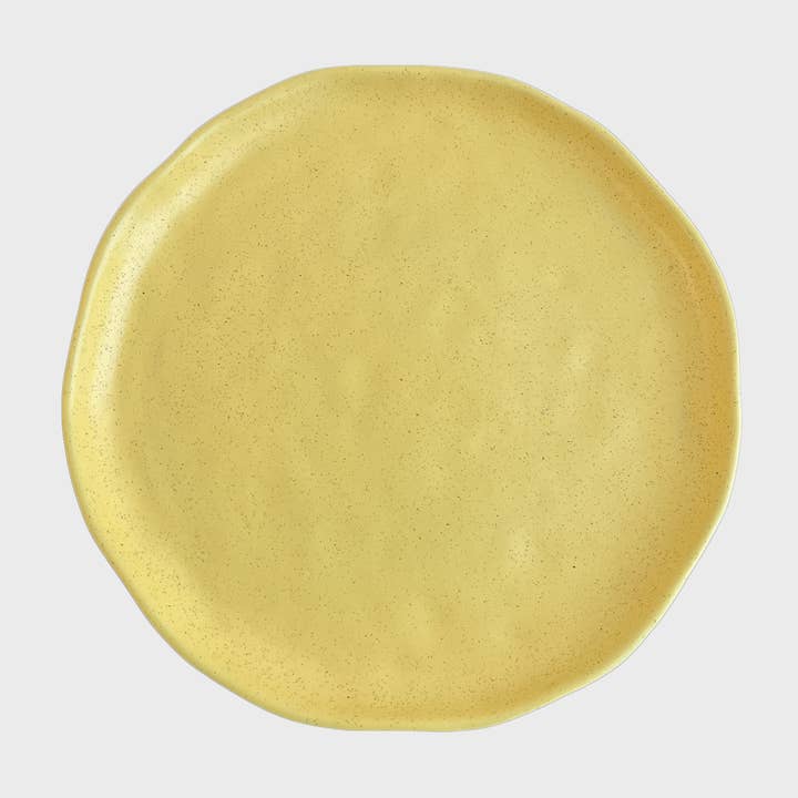 Nuvia Yellow Dinner Plate for wholesale by TERREA HOME