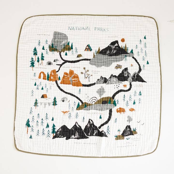 Clementine Kids - Wholesale Quilt - Kids & Baby - National Parks Quilt