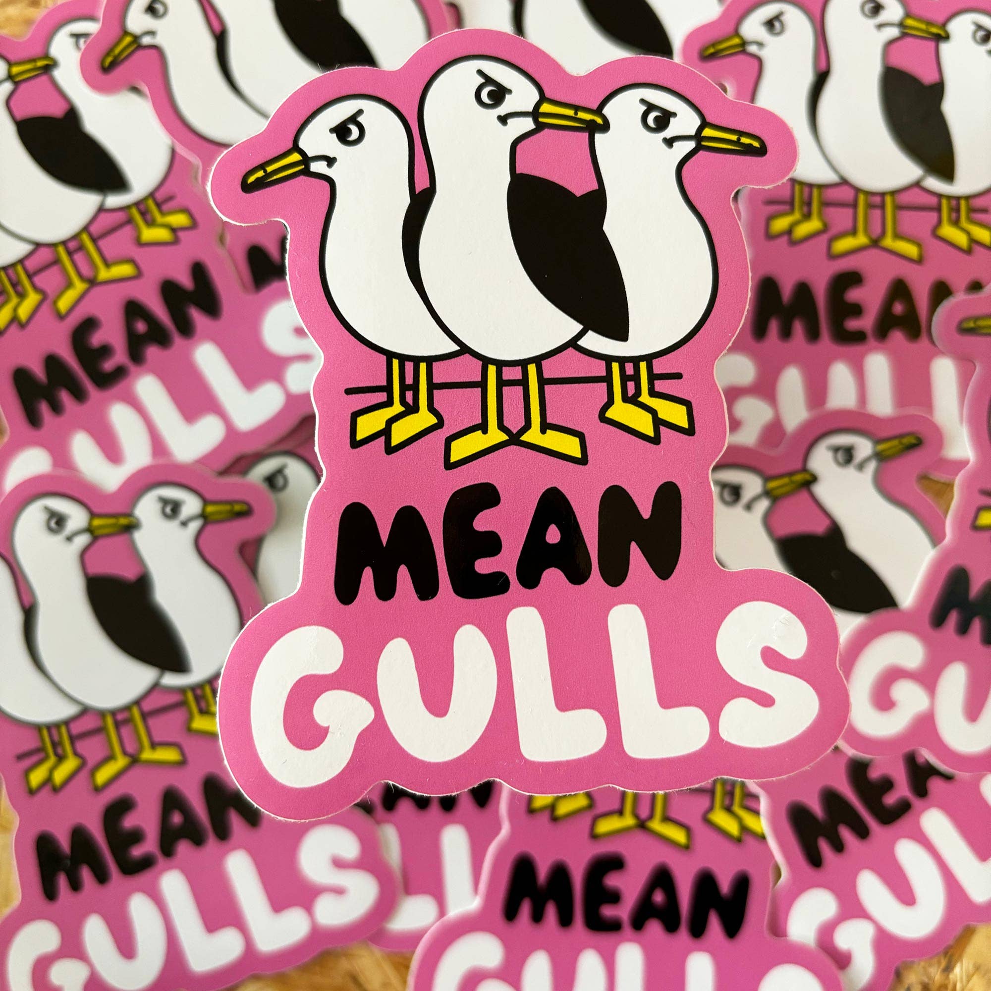 hello DODO - Wholesale Sticker - 80 Large Fun Gull Vinyl Stickers by hello DODO (8 Designs)8