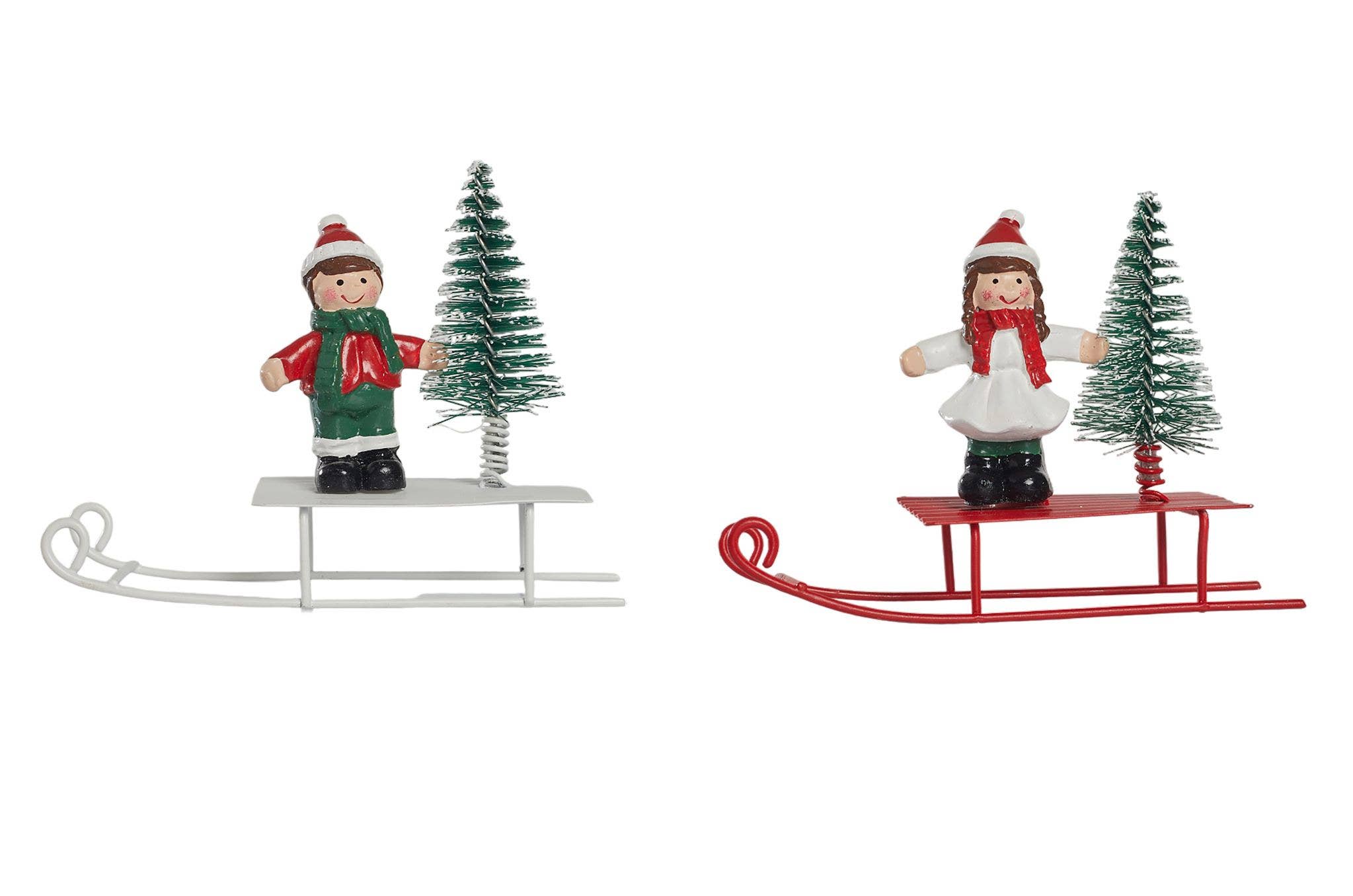 CP INTERNATIONAL - Venta al por mayor Decoración navideña - Suspensión Trineo + Asunto #3280