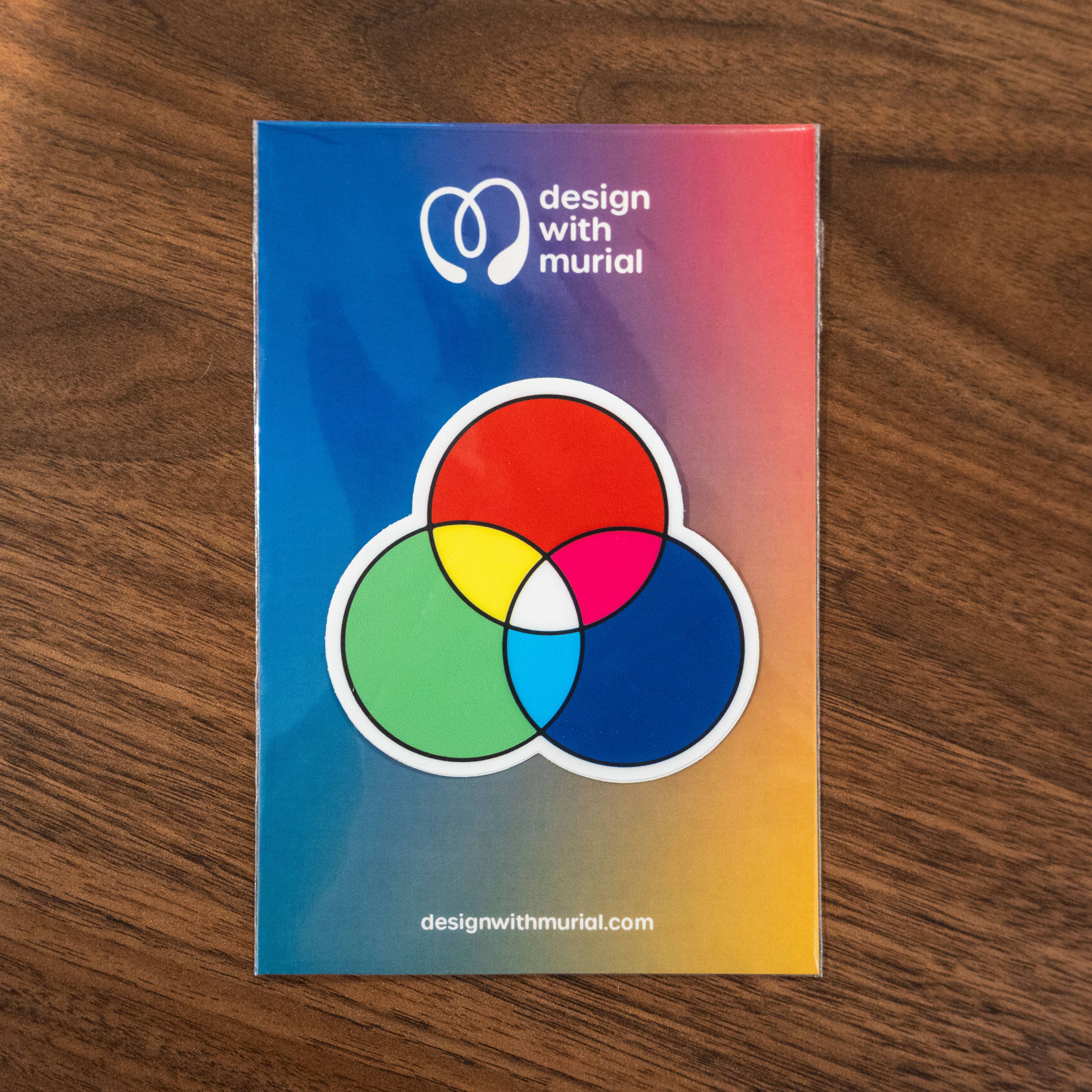 DesignwithMurial - Wholesale Sticker - Rainbow Snow Cone Sticker1